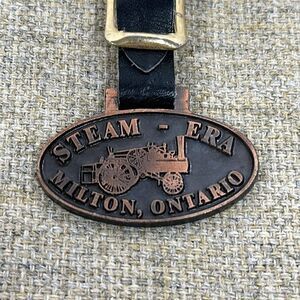 Vintage Steam Era tractors watch fob
